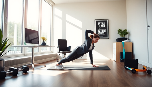 5 Effective Home Workouts for Busy Professionals,ALLRJ,www.allrj.com