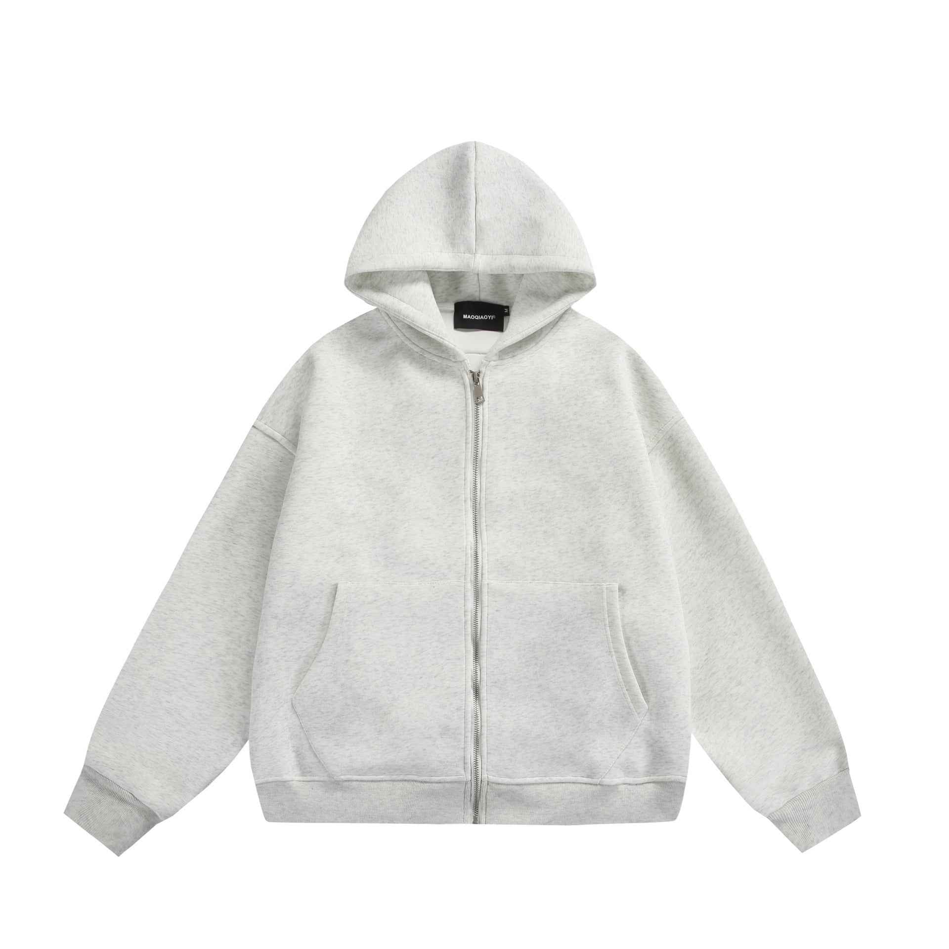 Solid Color Back Small Bag Design Cardigan Coat Outerwear