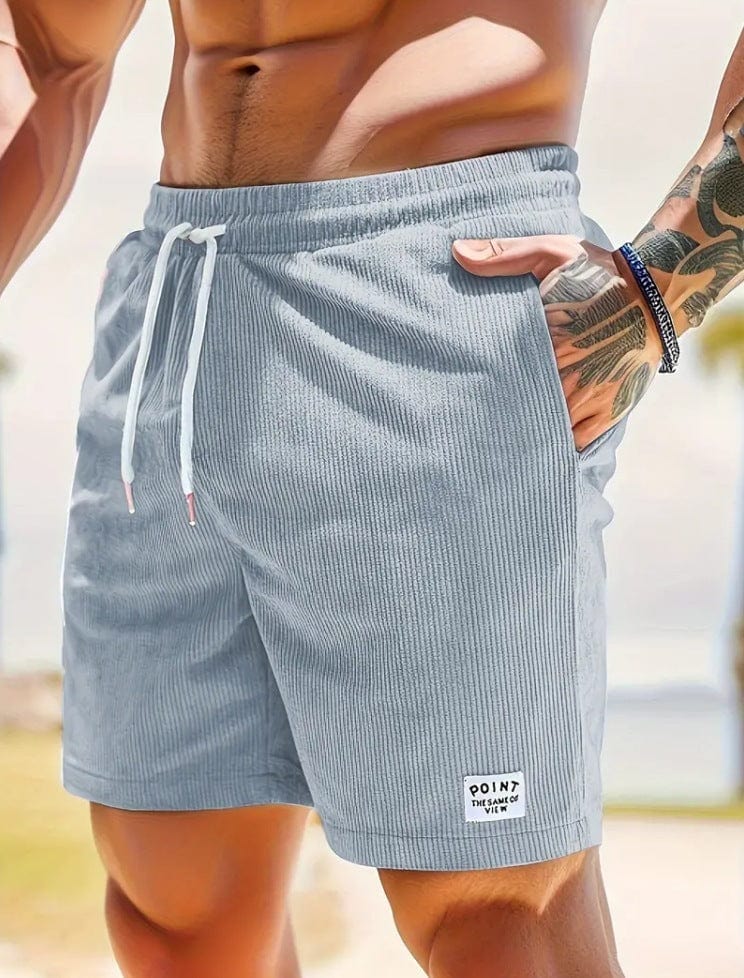 Corduroy Lace-up Shorts - ALLRJ
