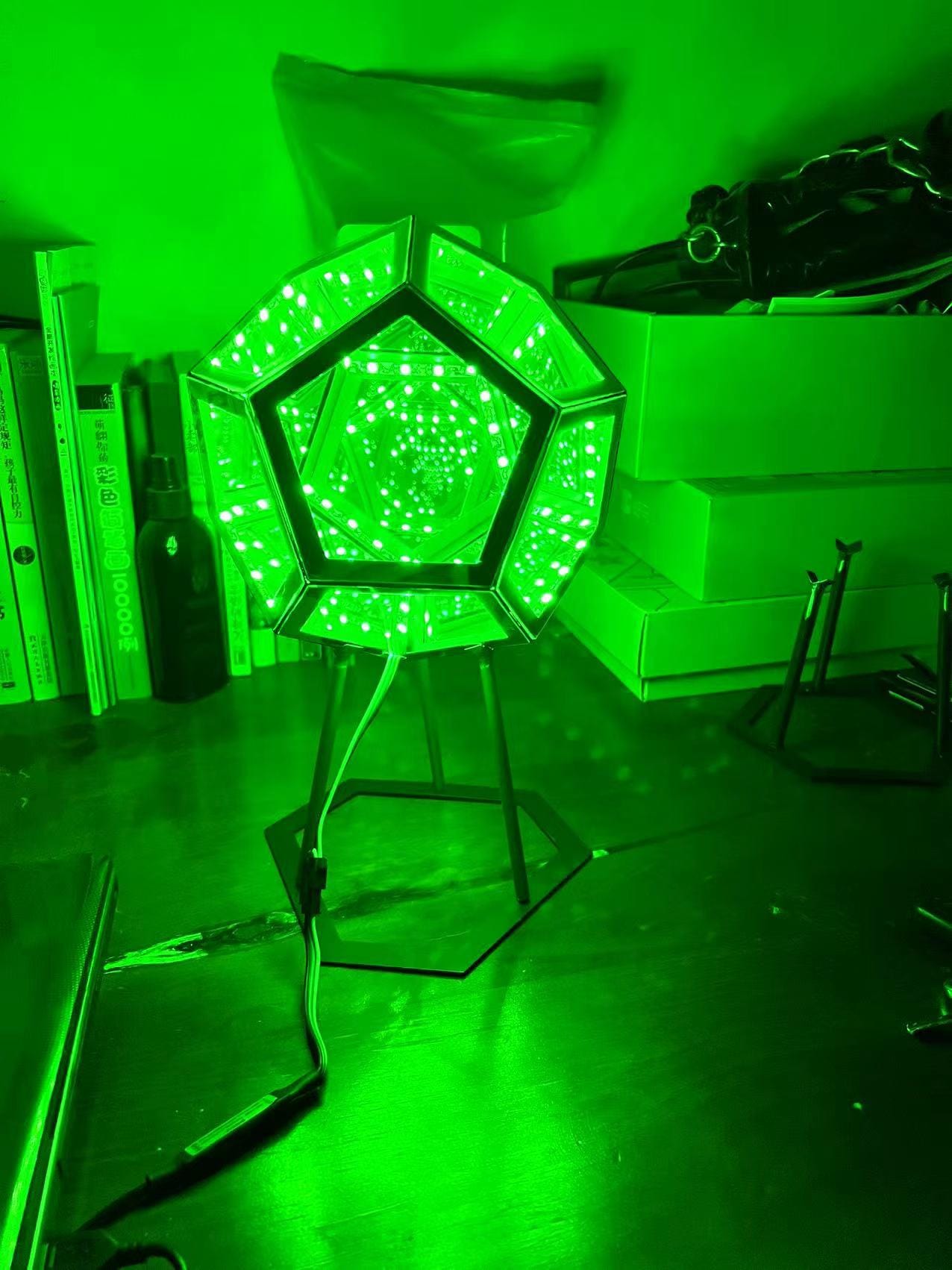 Infinity Dodecahedron Night Lamp - ALLRJ