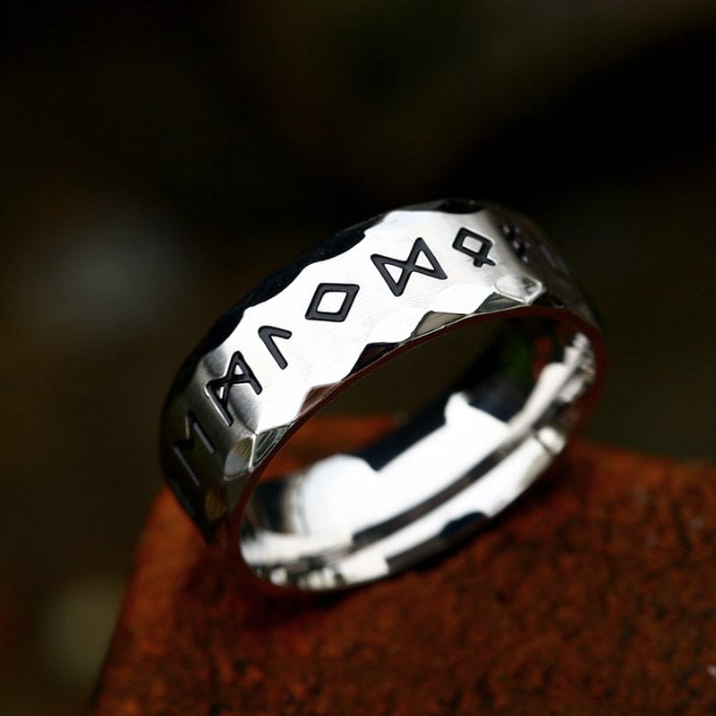 Muscle Viking Rune Ring - ALLRJ