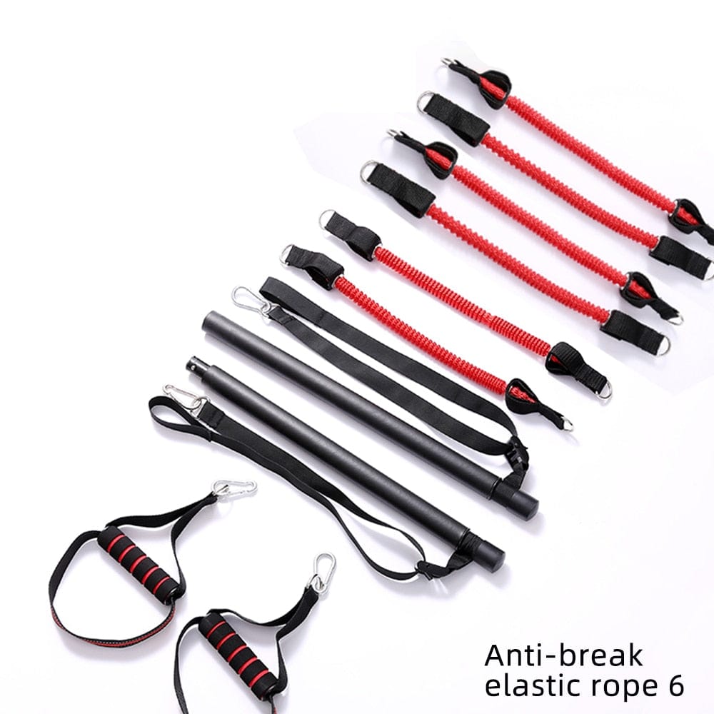 Allrj Pro Tension Bar With Resistance Bands - ALLRJ