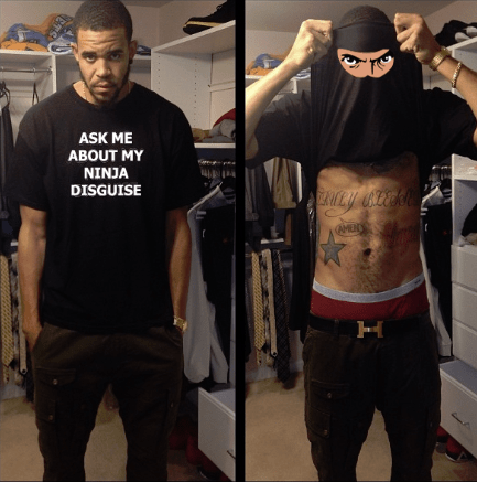 Ask me about my ninja disguise short sleeve t-shirt - ALLRJ