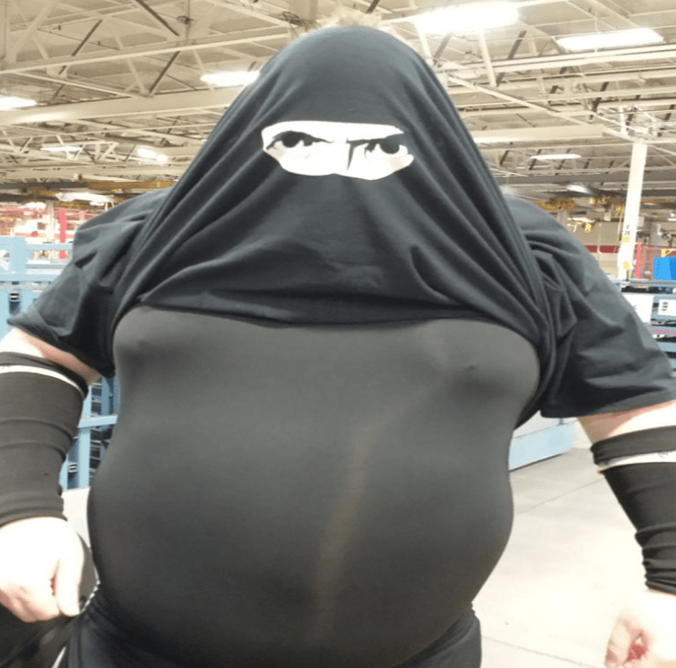 Ask me about my ninja disguise short sleeve t-shirt - ALLRJ