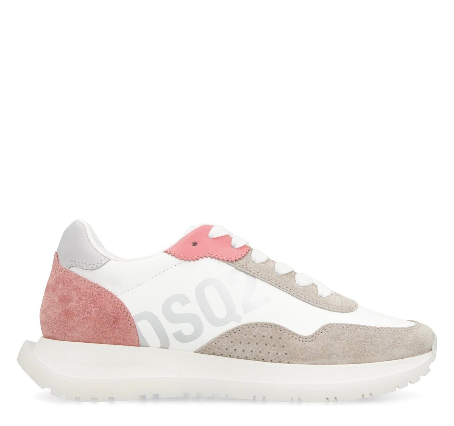 RUNNING LEATHER LOW-TOP SNEAKERS - ALLRJ