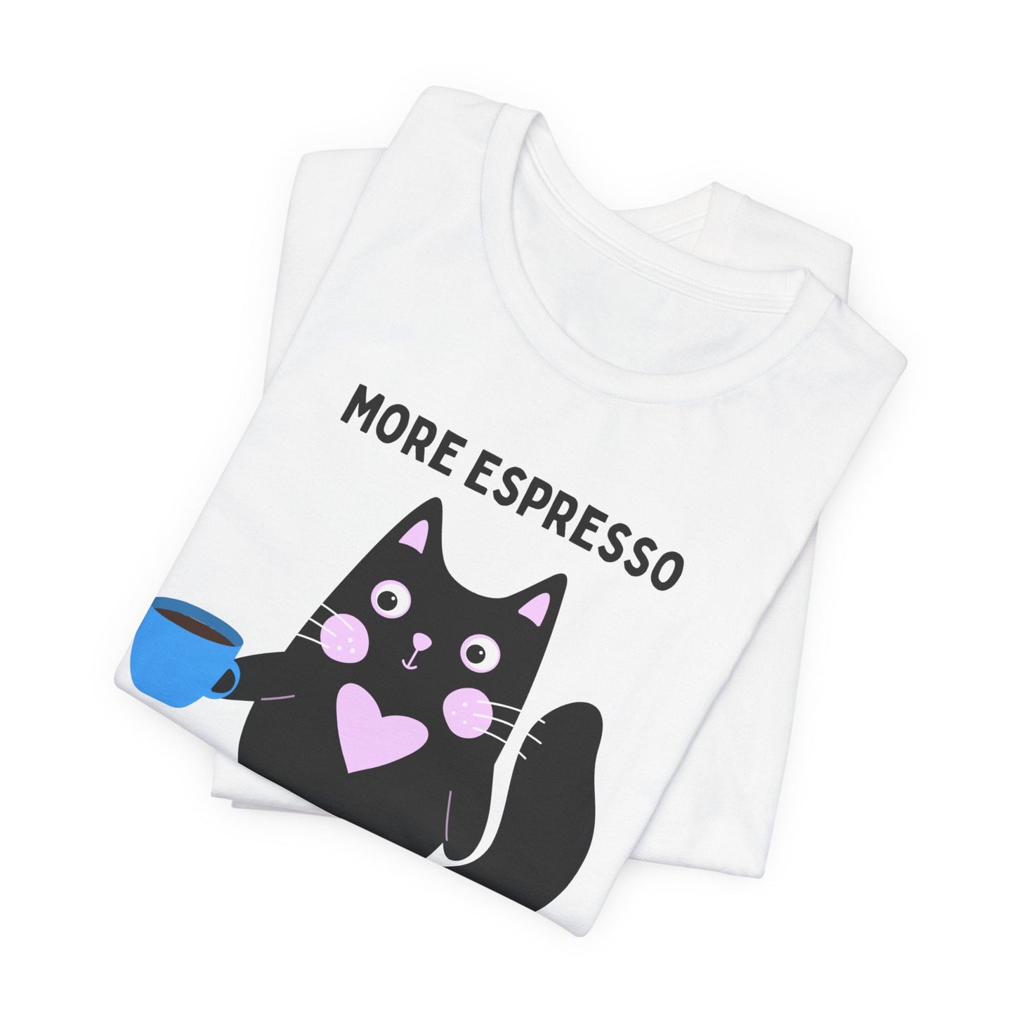 Allrj More Espresso Less Depresso Funny Tee - ALLRJ