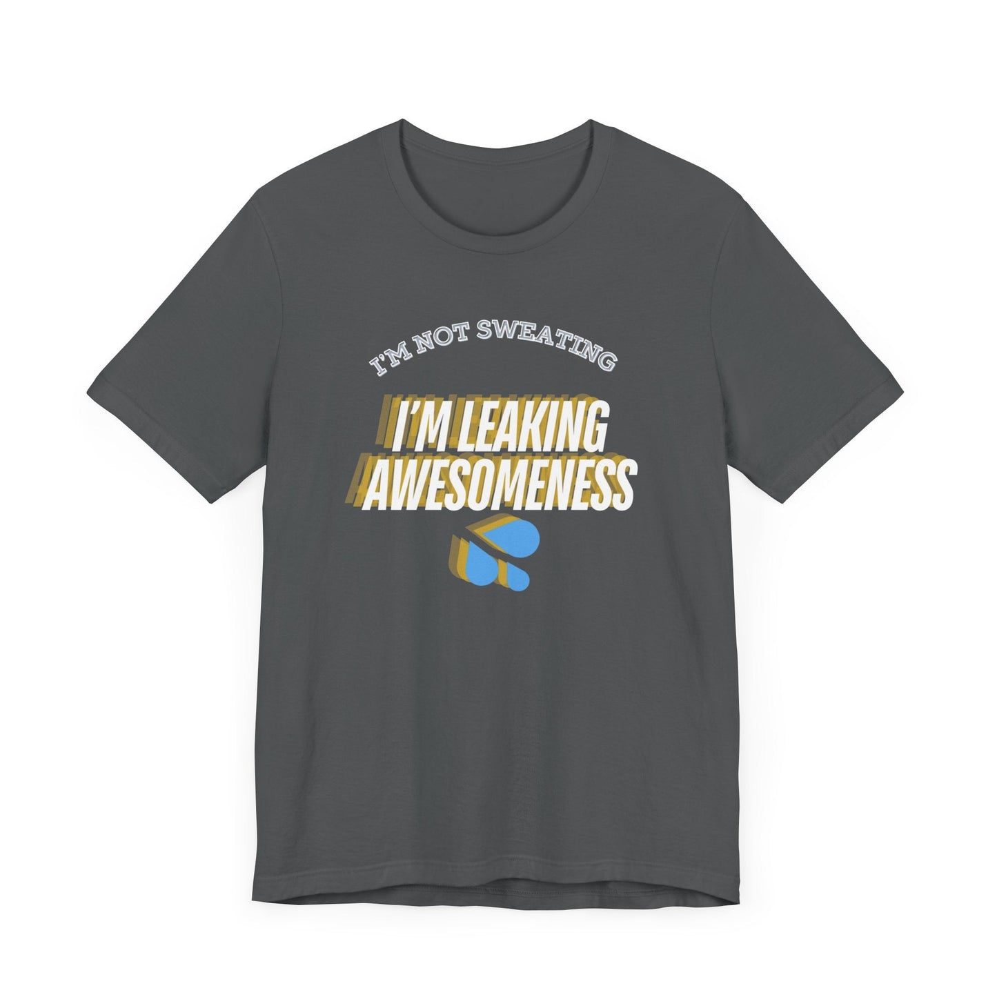 Allrj Not leaking Funny Gym Tee - ALLRJ