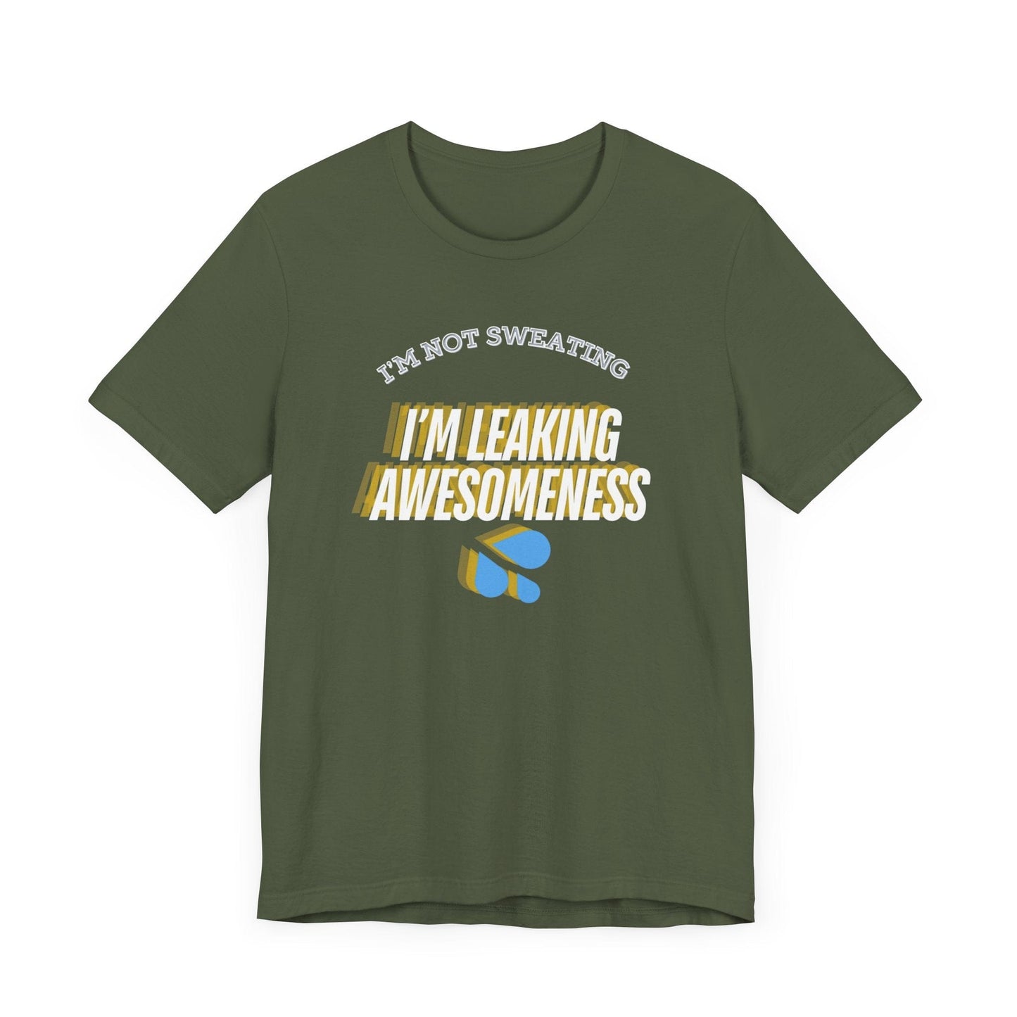 Allrj Not leaking Funny Gym Tee - ALLRJ