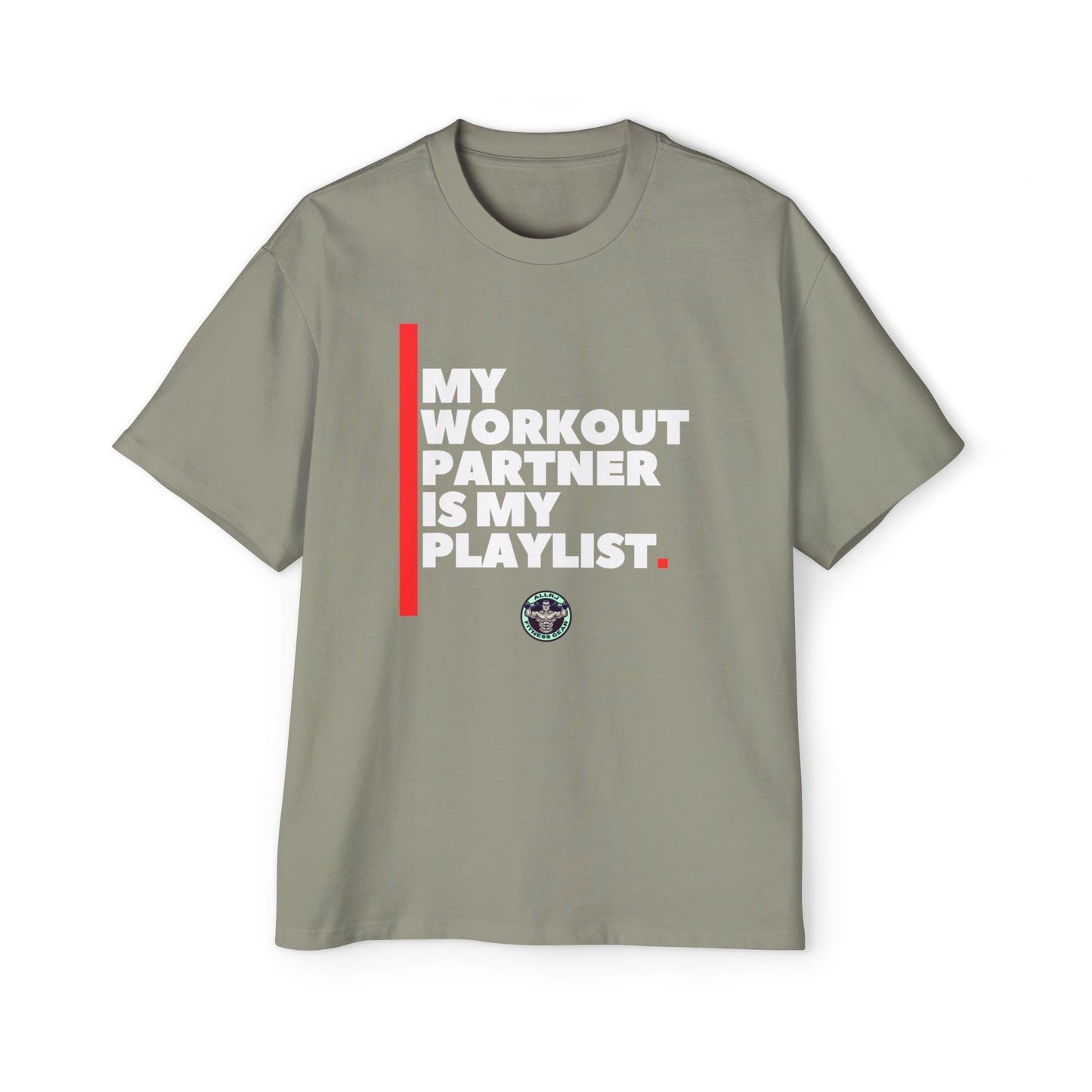 Printify T-Shirt Eucalyptus / S Allrj My Playlist Pump Cover