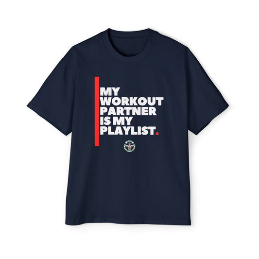 Printify T-Shirt Navy / L Allrj My Playlist Pump Cover
