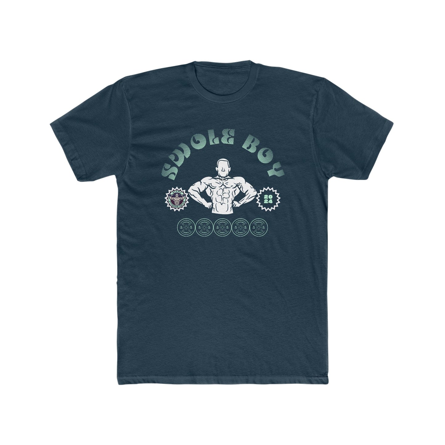 Swole boy Premium Cotton Crew Tee - ALLRJ