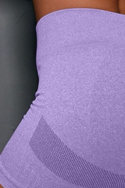 Cutout Scoop Neck Tank and Shorts Active Set - ALLRJ