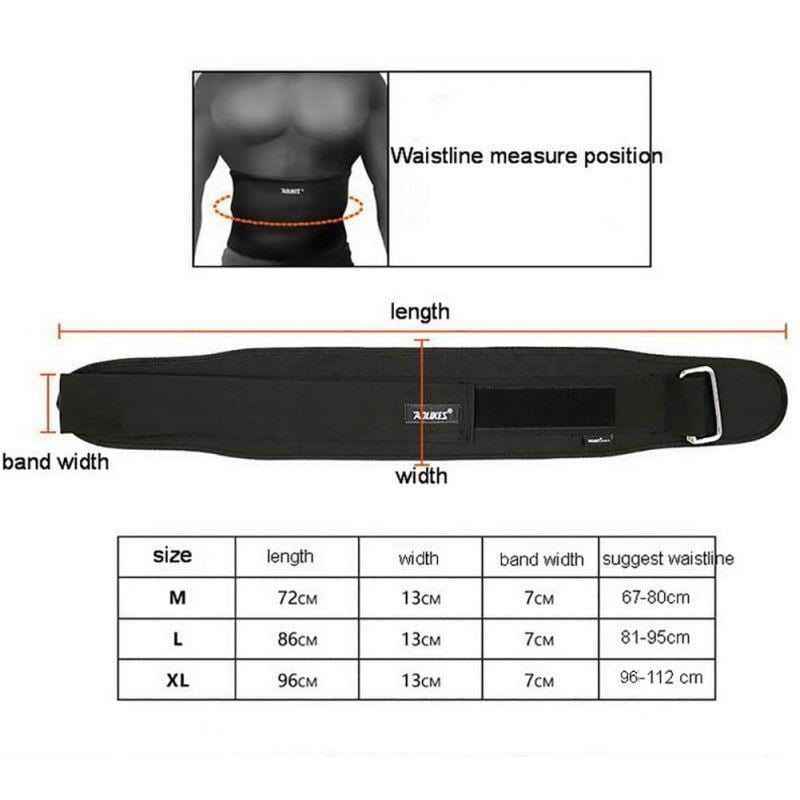 Back  Support Weight Lifting Belt - ALLRJ