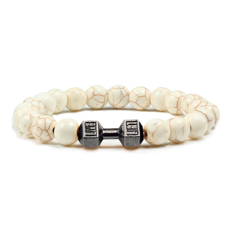 Live to lift beaded bracelet - ALLRJ