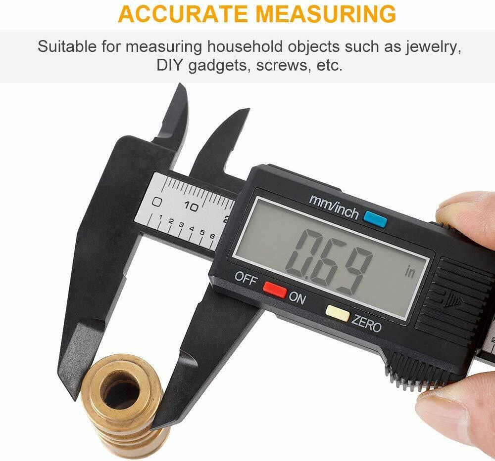 Carbon Fiber Digital Caliper - ALLRJ
