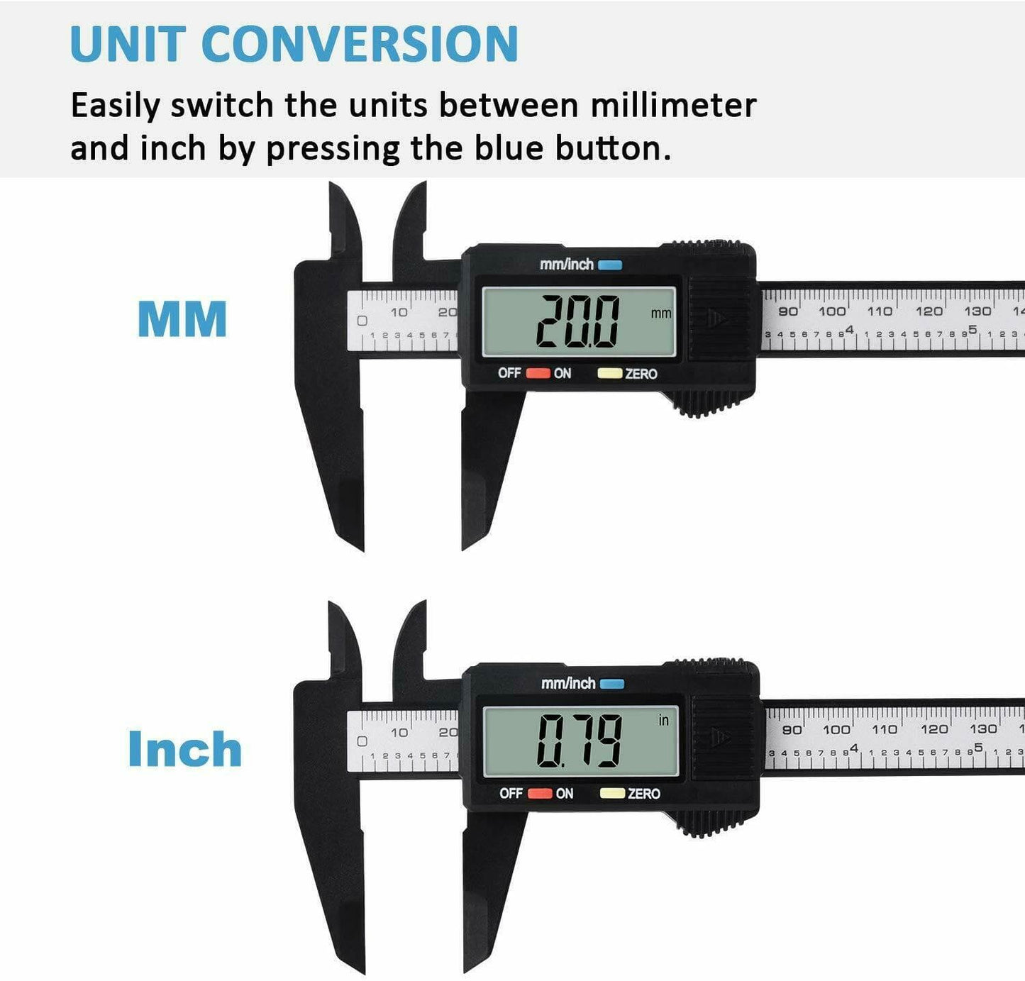 Carbon Fiber Digital Caliper - ALLRJ