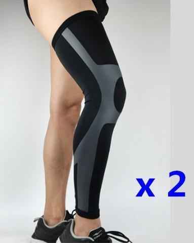 Professional Long Compression Knee Sleeve for the best knee protection - ALLRJ