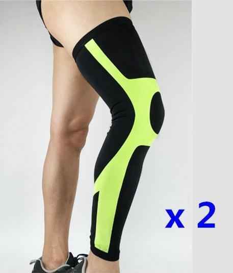 Professional Long Compression Knee Sleeve for the best knee protection - ALLRJ