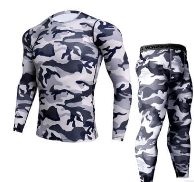 Mens legging & Long sleeve T Shirt Set - ALLRJ