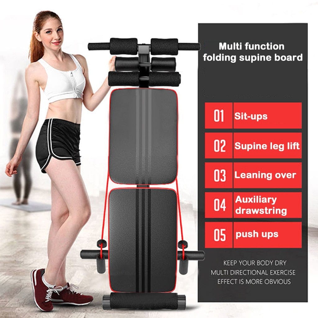 Foldable multifunction decline bench - ALLRJ