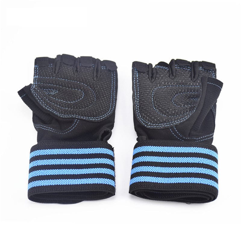 Pro series lift strong gloves with wrist wraps. - ALLRJ