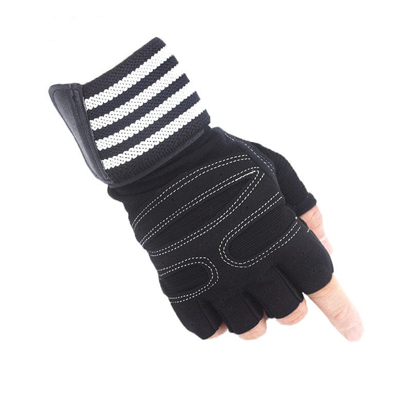 Pro series lift strong gloves with wrist wraps. - ALLRJ