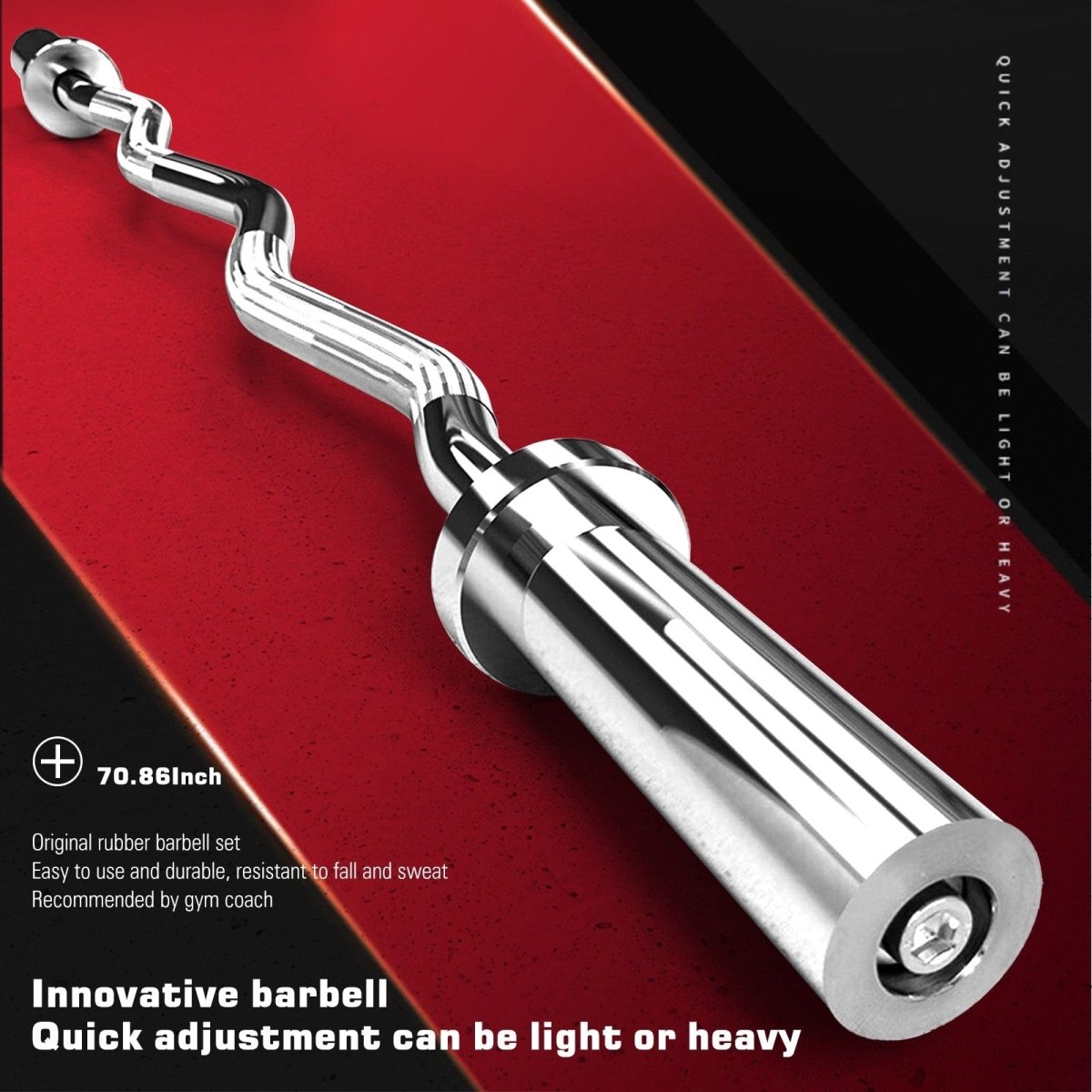 Allrj high grade Barbell curl bar - ALLRJ