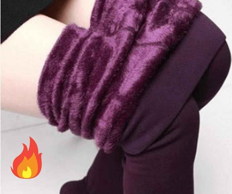 Fabtec warm fleece lined  leggings - ALLRJ