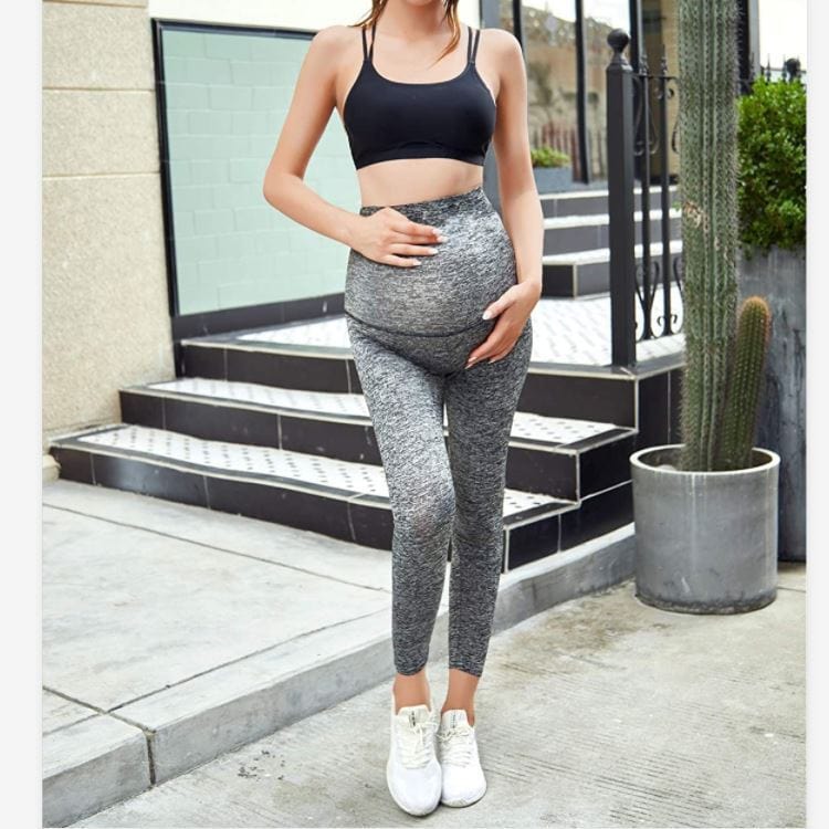 Women's Tight-fitting Maternity Yoga  Pants - ALLRJ