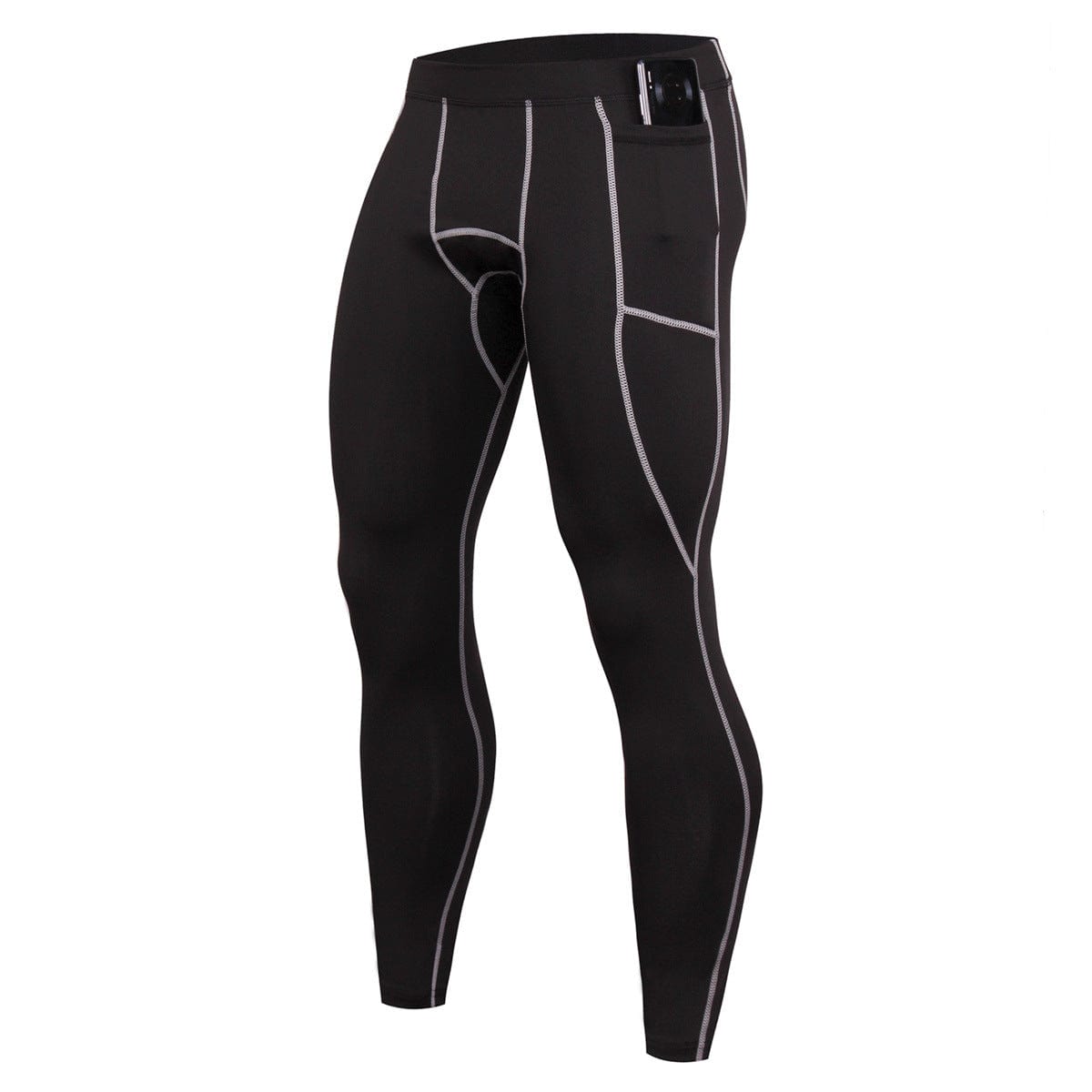 Allrj - Slimit Sports Tight With CellPhone Pocket - ALLRJ