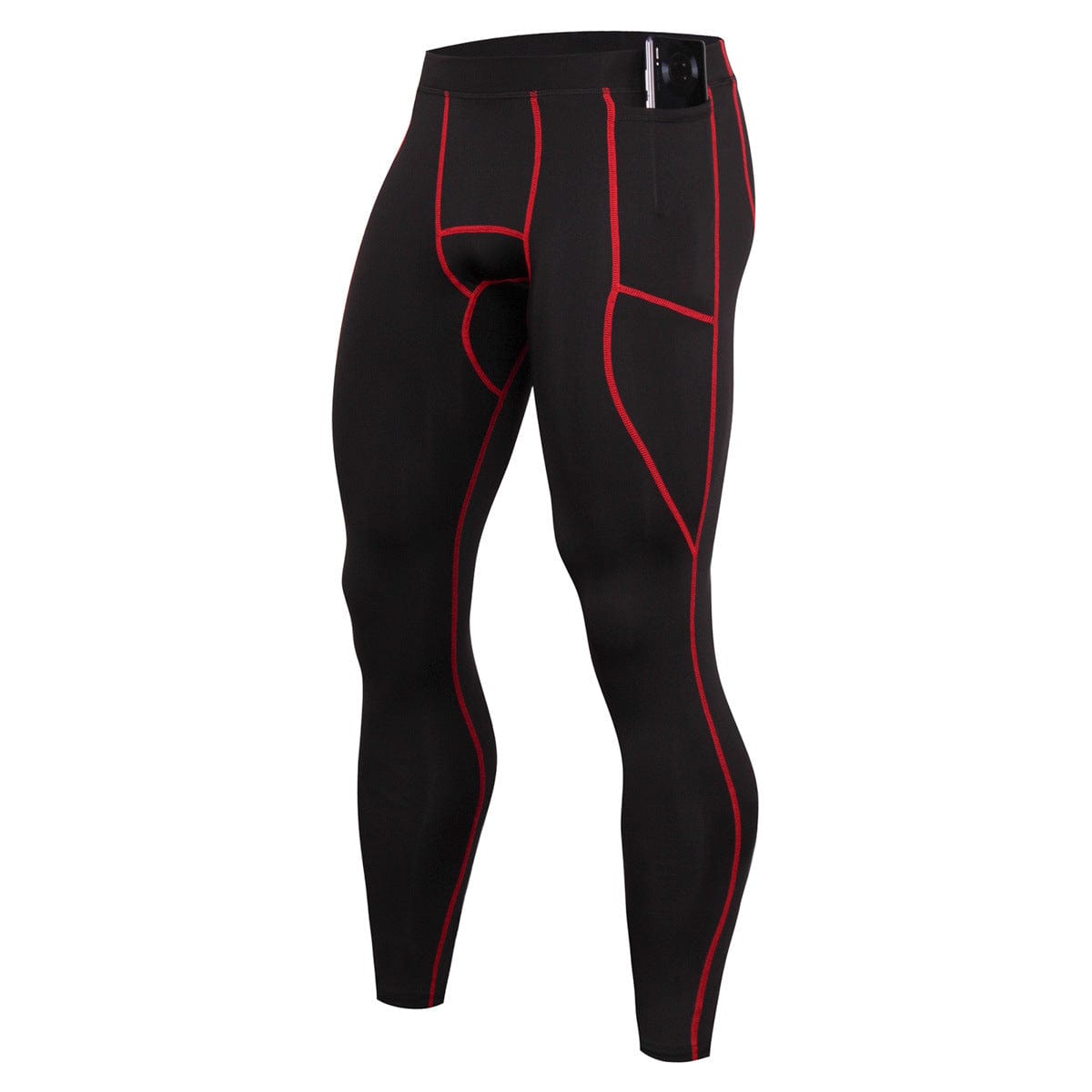 Allrj - Slimit Sports Tight With CellPhone Pocket - ALLRJ