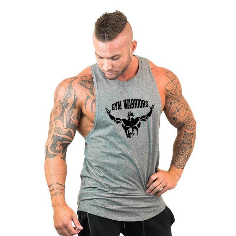90's Gym Warriors Sleeveless training shirt - ALLRJ