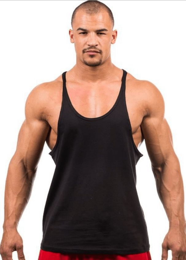 Men’s Venice Singlet Black