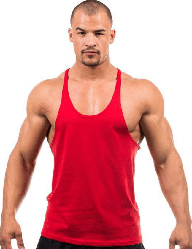 Men’s Venice Singlet Red