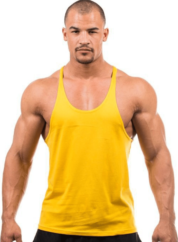 Men’s Venice Singlet Yellow