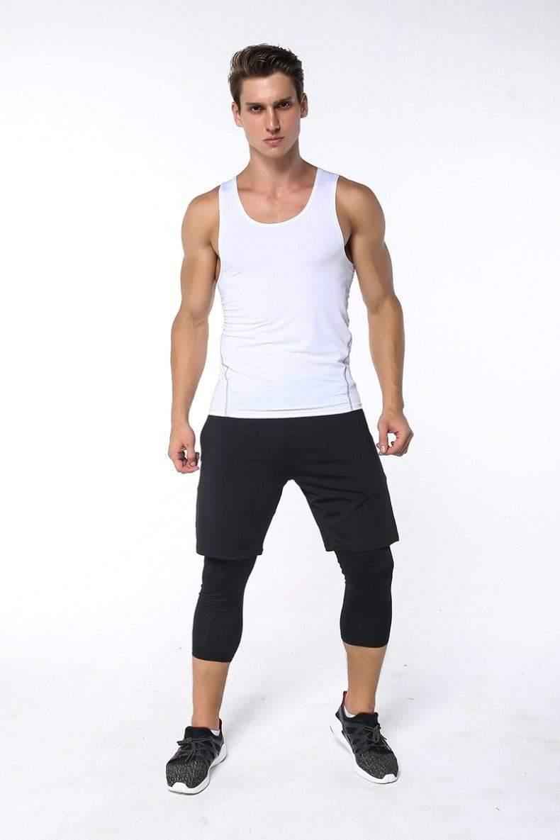 Pro Compression 3/4 Fitness Tights - ALLRJ