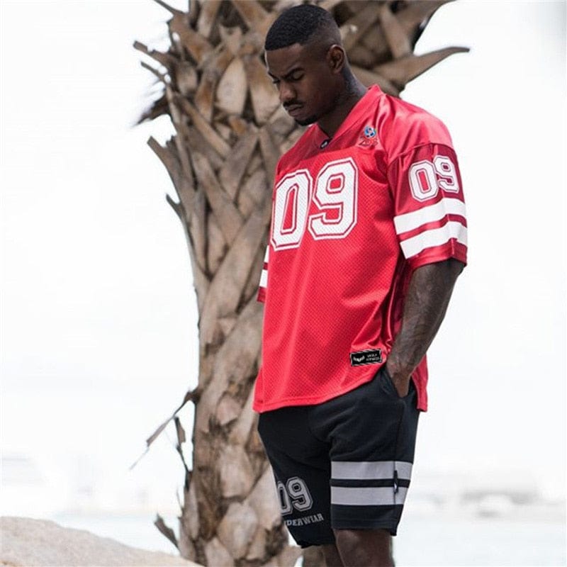 Muscle football jersey - ALLRJ