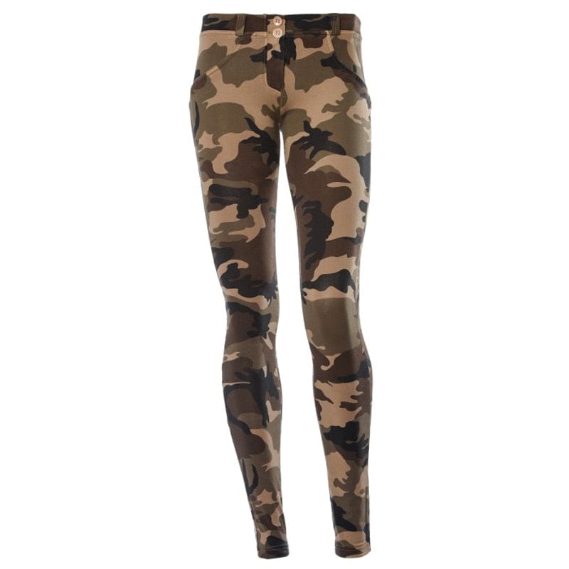 Peach Slim Hips Fitness Jeggings - ALLRJ