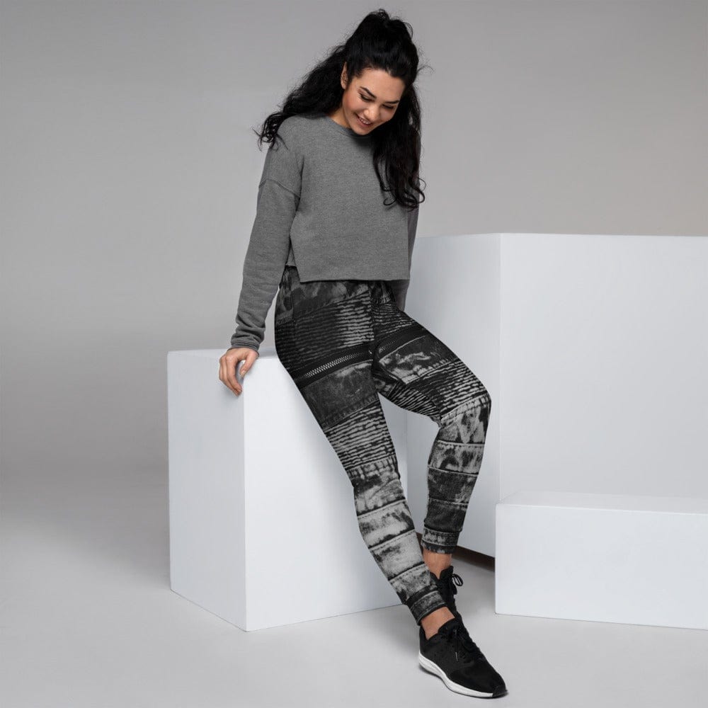 Pretty Stone Washed Women's Joggers - ALLRJ