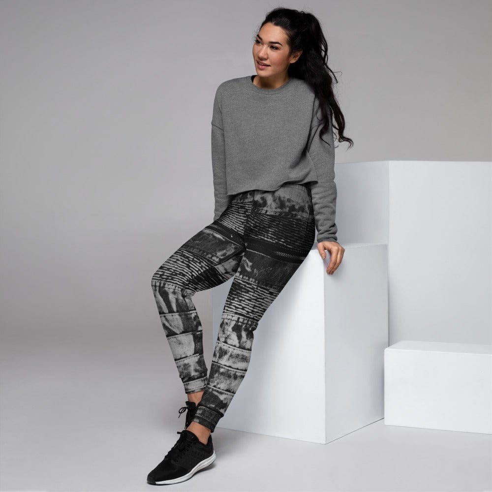 Pretty Stone Washed Women's Joggers - ALLRJ