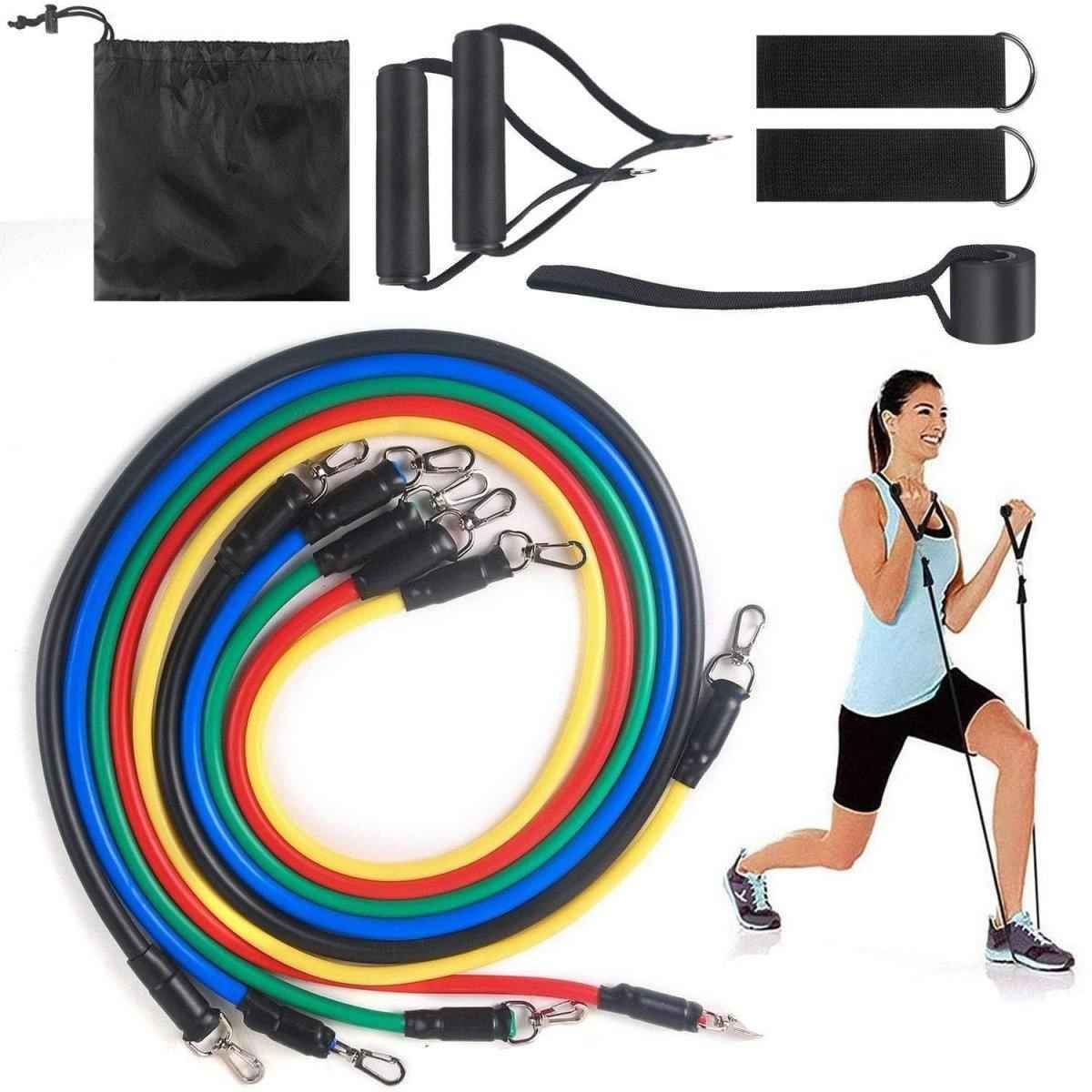 Allrj™ Pro Core Home Gym Resistance Bands - Workout more at home with less. - ALLRJ