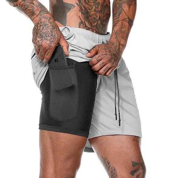 Secure Pocket Fitness Shorts - ALLRJ