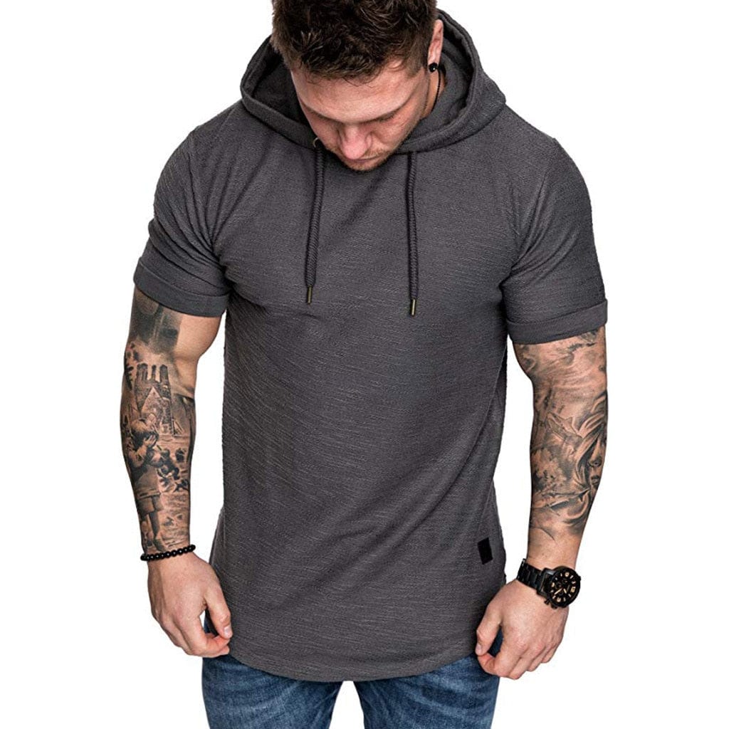 MRE Short Sleeve Men'S Hoodie - ALLRJ