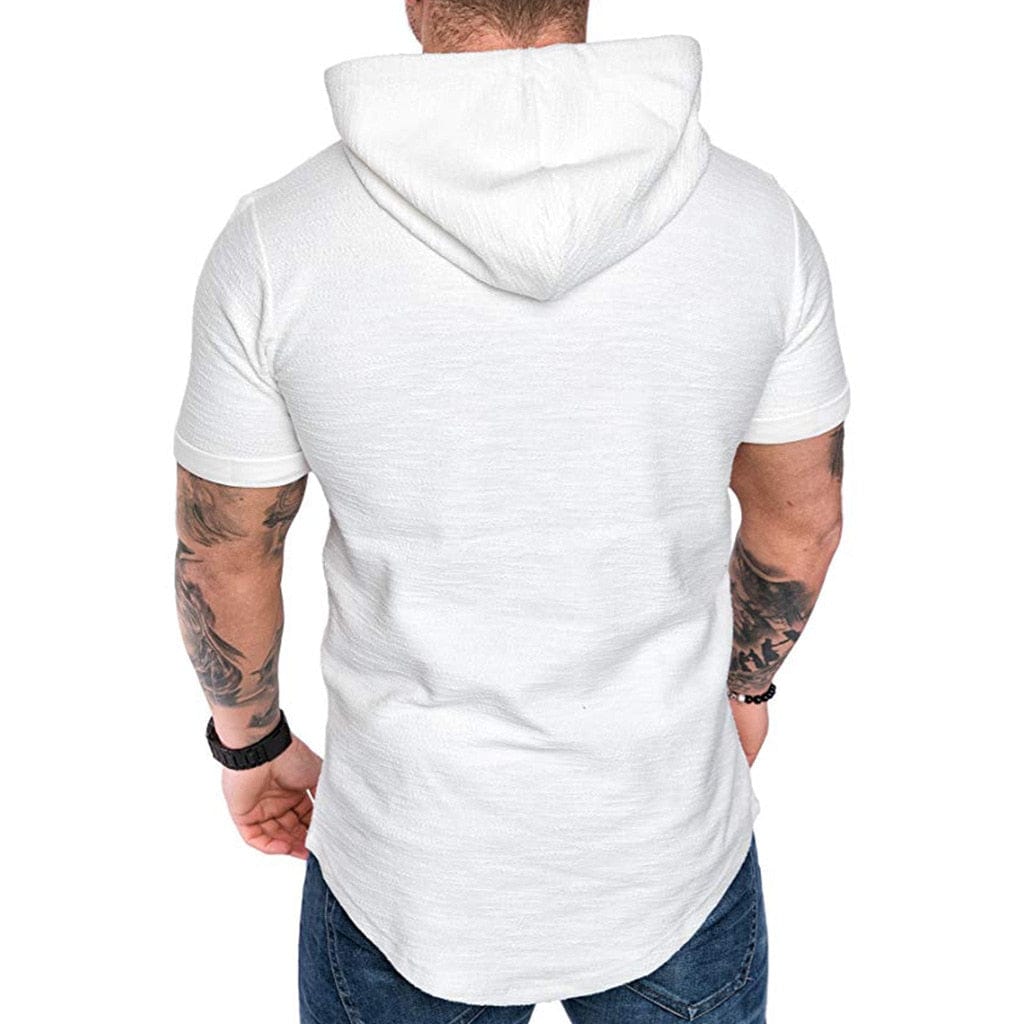 MRE Short Sleeve Men'S Hoodie - ALLRJ