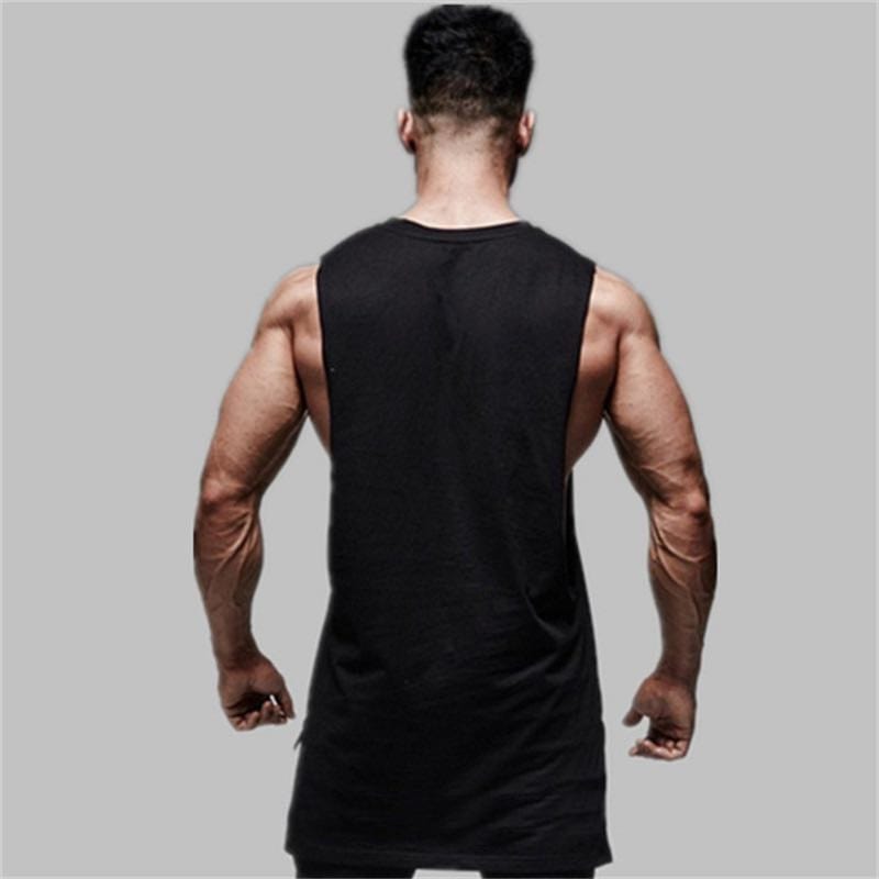 Cotton sleeveless singlet shirt - ALLRJ