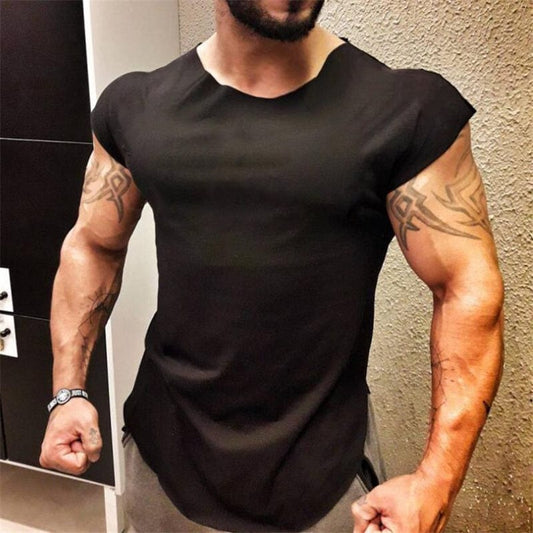 Men's Sleeveless Slim Tee - ALLRJ