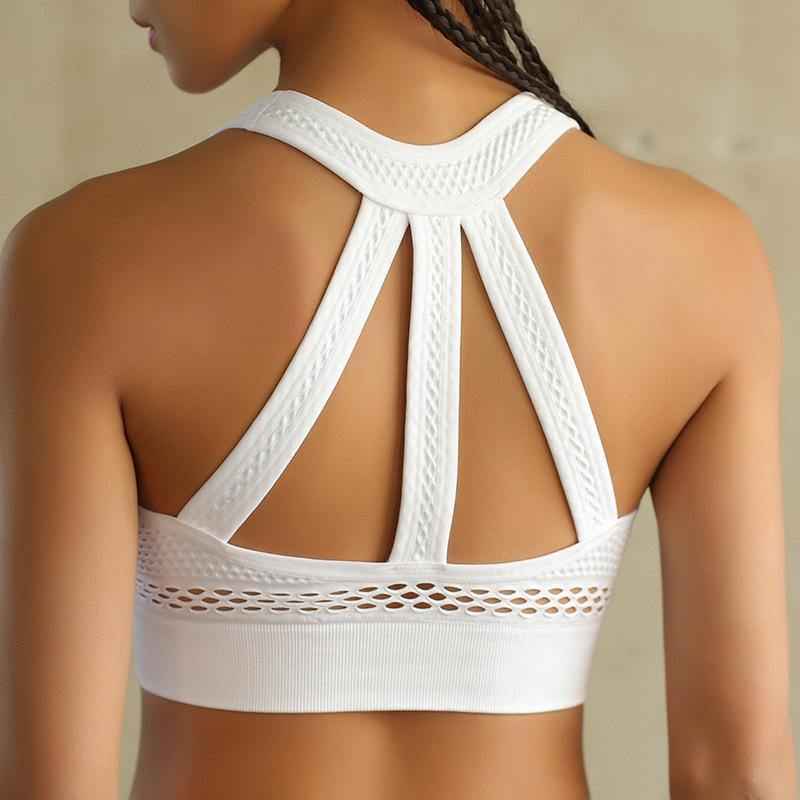 High Impact Padded Push Up Sports Bra - ALLRJ
