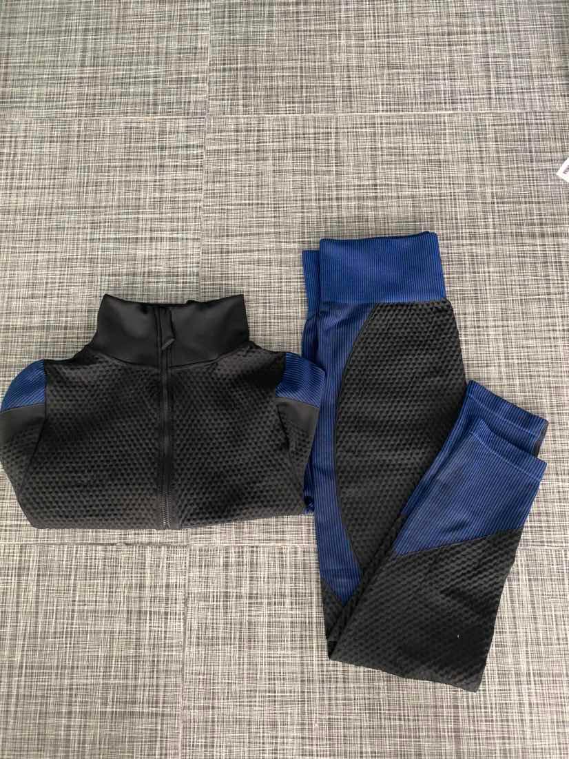 Seamless premium women's fitness tracksuit - ALLRJ
