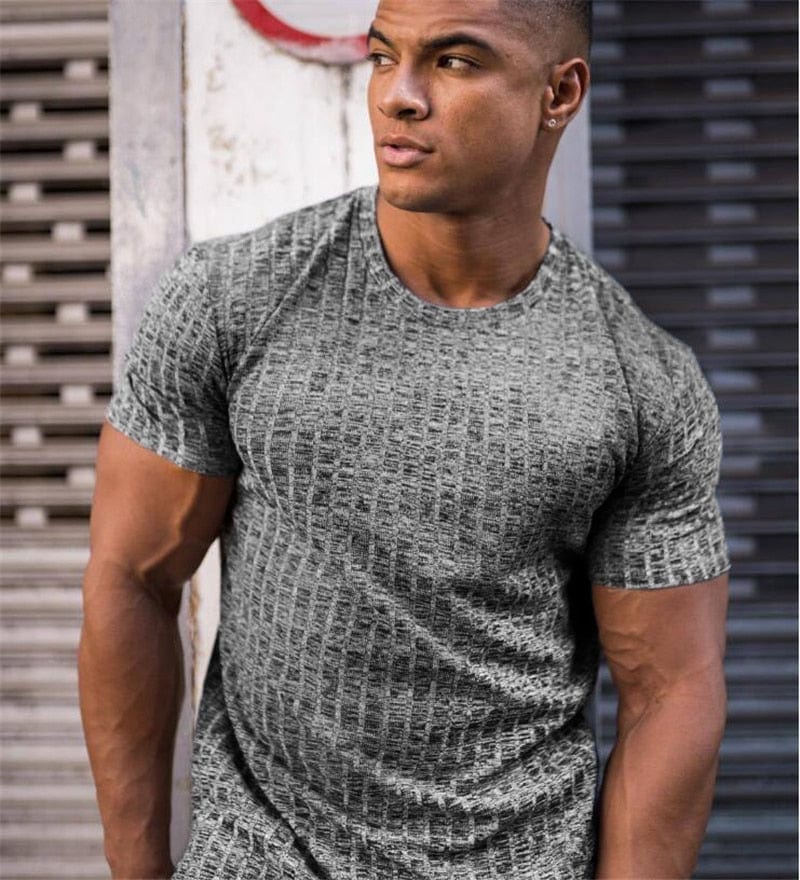 Mass man micro V-neck - ALLRJ