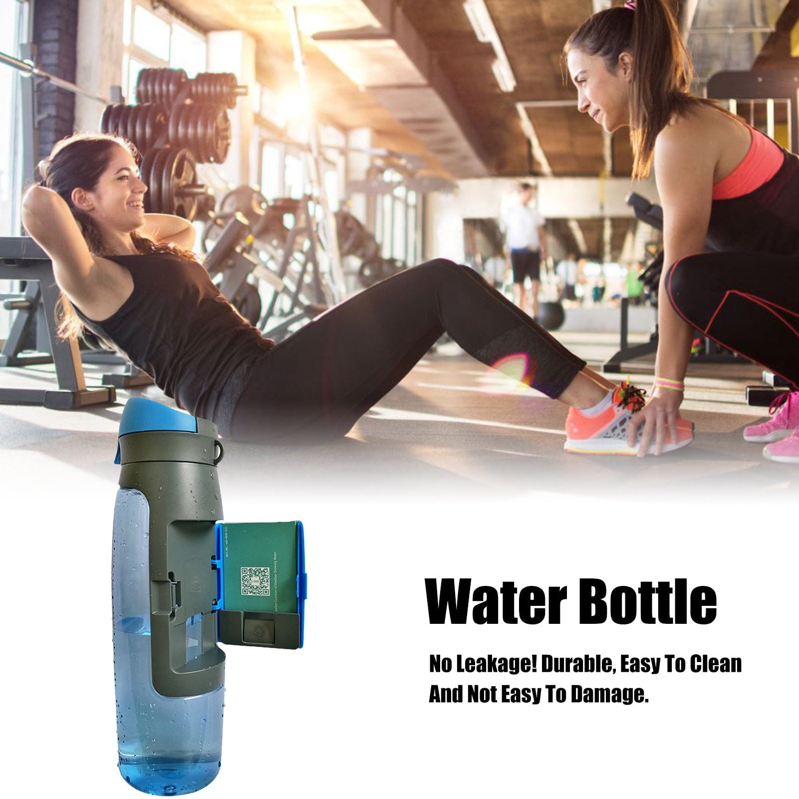 Water Bottle with secret stash - ALLRJ